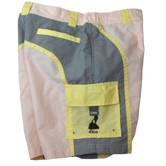 Old Harbor Outfitters Men’s‎ Durable Fishing Cargo Shorts, Size Large Nautical - Picture 7 of 10